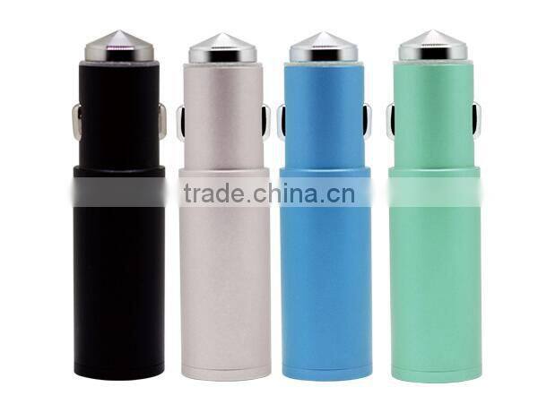 1000mah power bank car charger 2in1 function 5V 1A car charger power bank