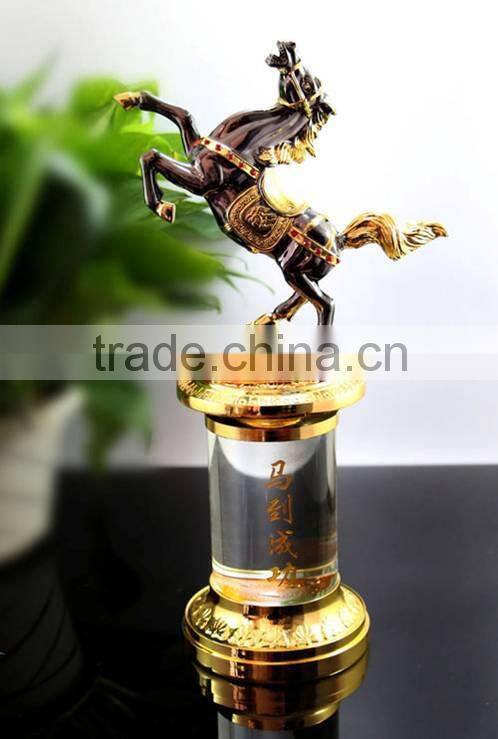 Factory Custom Metal Horse Statue/New metal art