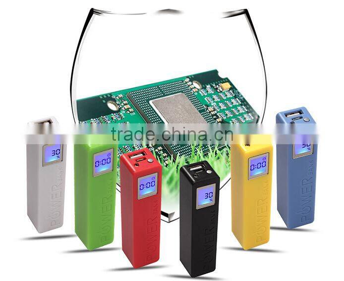 2015 best quality power bank 2600mah super fast mobile phone charger factory price portable phone charger