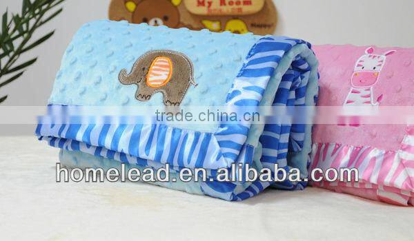 embroidery design baby blankets wholesale