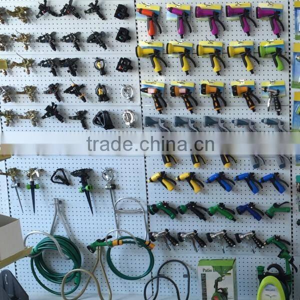 Mini hose reel, 10 meter hose 3/8" with spray gun and pipe accessories