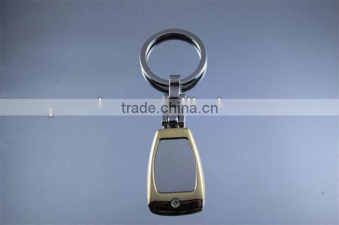 Metal Blank Key chain for laser engraving logo