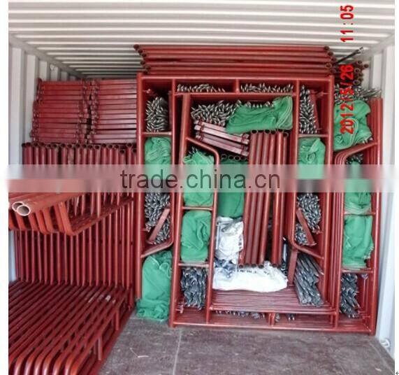 1219*1700mm painted scaffolding main frame