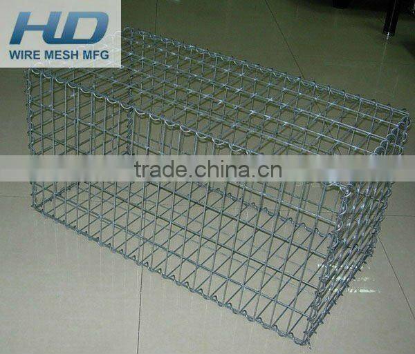 Welded mesh gabion baskets/rock filled gabion/gabion box wire mesh