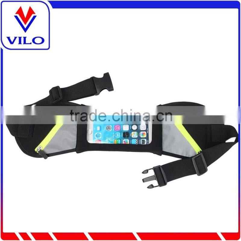 Best price lightweight neoprene running belt,running waist pack,hydration running belt