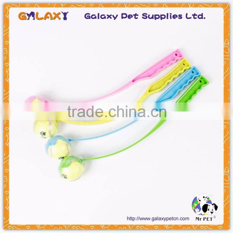 PT1413 ball throw Hot pet throw ball toy dog toy tennis ball