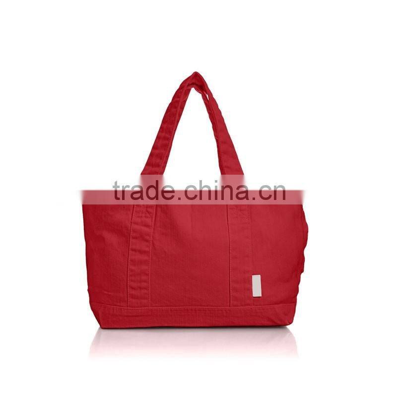 Newest high quality fashionable cheap printed cotton shopping bag GW847