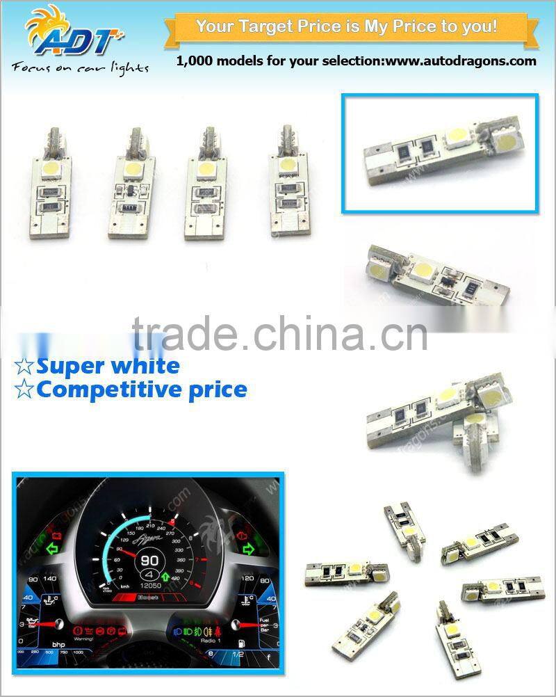 Canbus T10 194 168 W5W 5630 6 LED SMD Car Side Wedge Light Bulb White