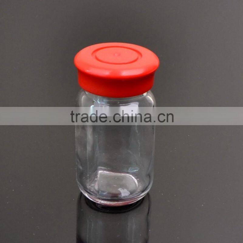 Small Size Spice Bottle with Lid Glass Condiment Jar
