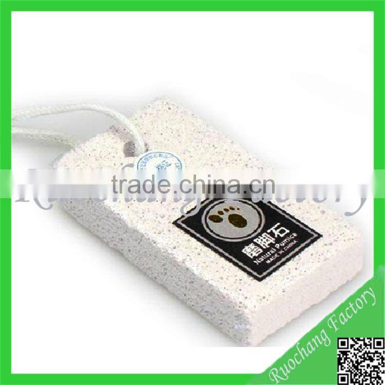 Foot Care Foot Bath Scrub white pumice stone Stone Rid Callus Dead Skin White