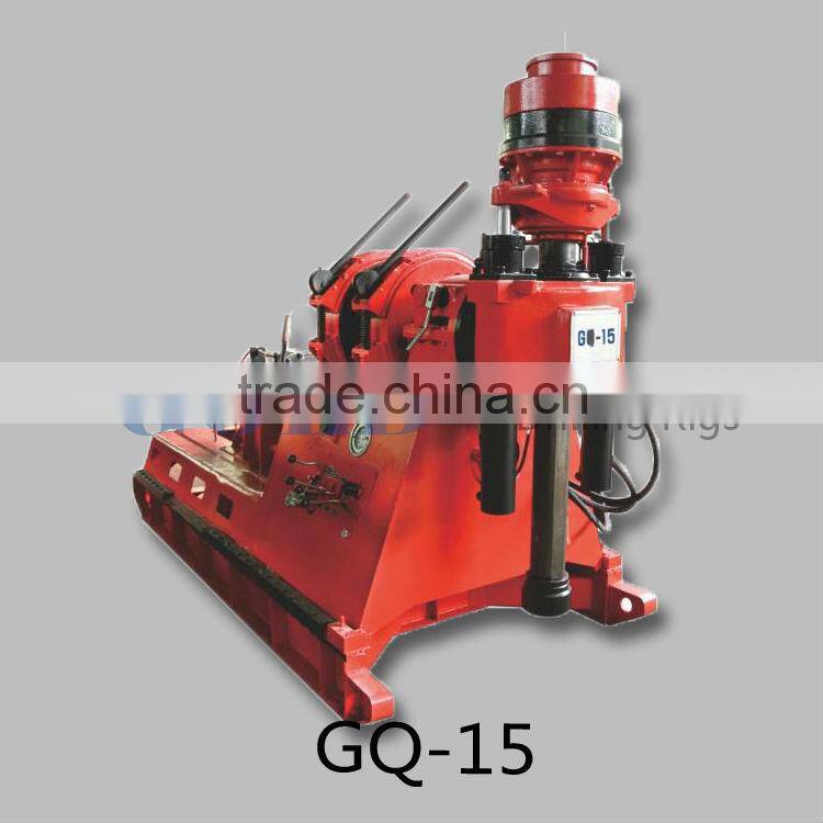 mini drilling rig water from china construction equipments GQ-15 construction drilling rig