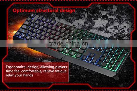 wired led keyboard Computer Keyboard , Any Language Layout, OEM Welcome