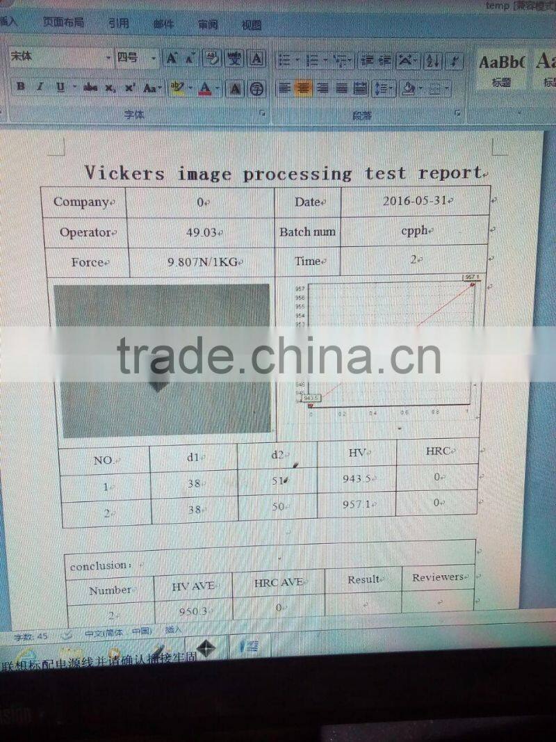 DTEC HV-1000 Digital Large Screen Micro Vickers Hardness Tester Desktop Type for Metal Hardness Test in Laboratory
