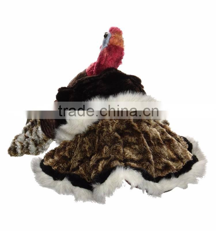 St wholesale cheap plush turkey toys walking toys