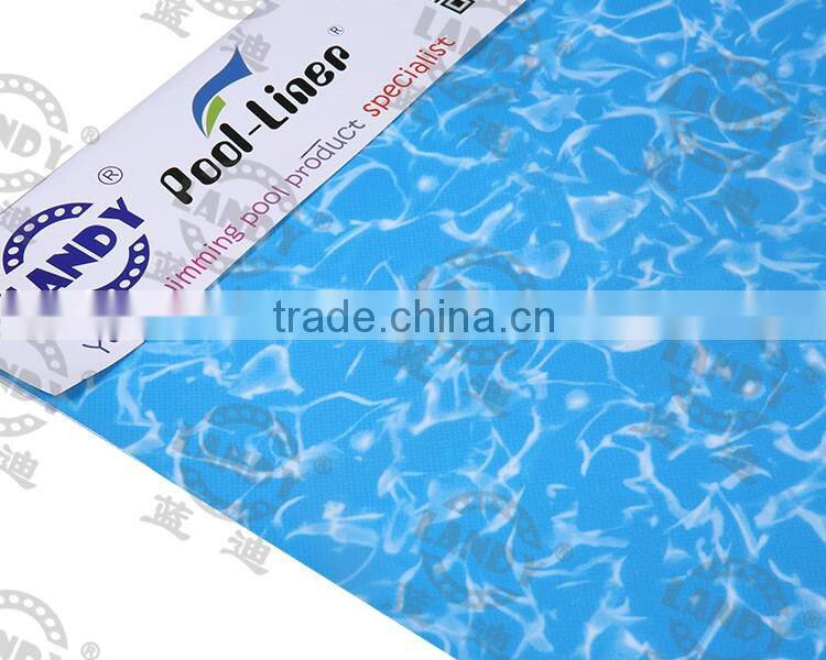 Customizable pvc swimming pool liner