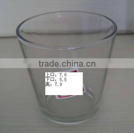 clear glass mug for home use