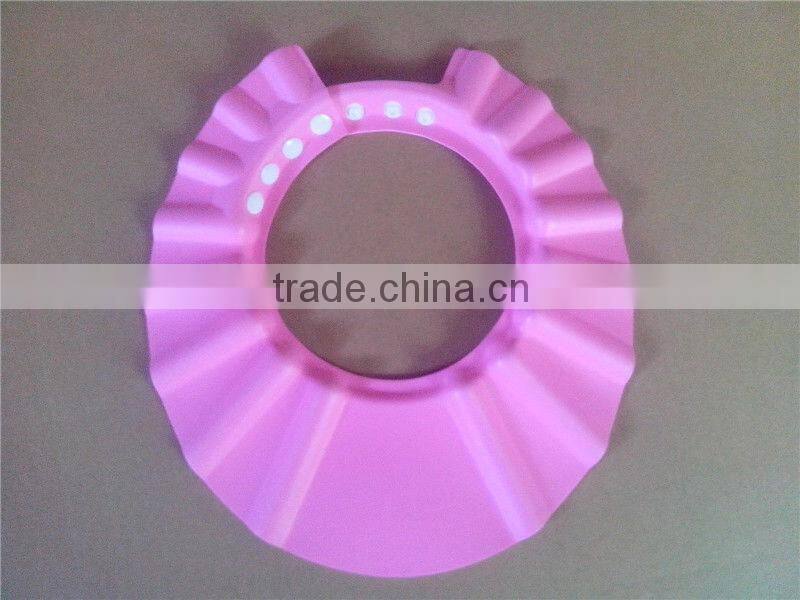 Yubao baby shower cap safe shampoo bath cap