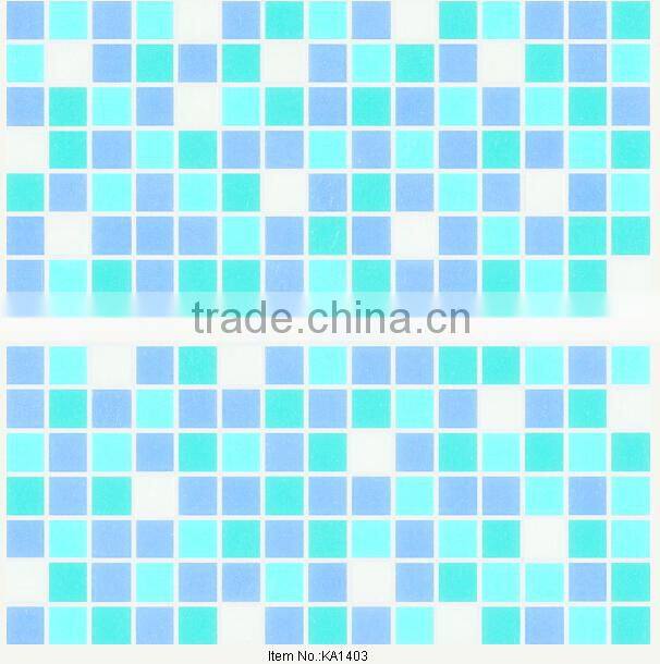Light Blue New Outdoor Glass Mosaic Tile