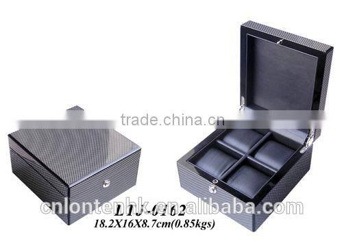 Piano finish wood watch box OEM manufacture