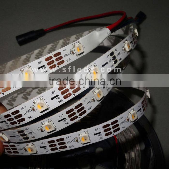 addressable RGBW 144 led 5v led strip sk6812 ws2812b