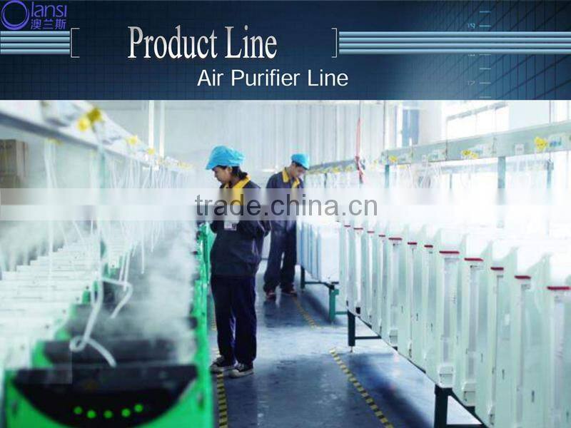 Filter replacement reminder/China OEM OLS-K06A olans meeting room air purifier/home air purifier/HEPA air purifier