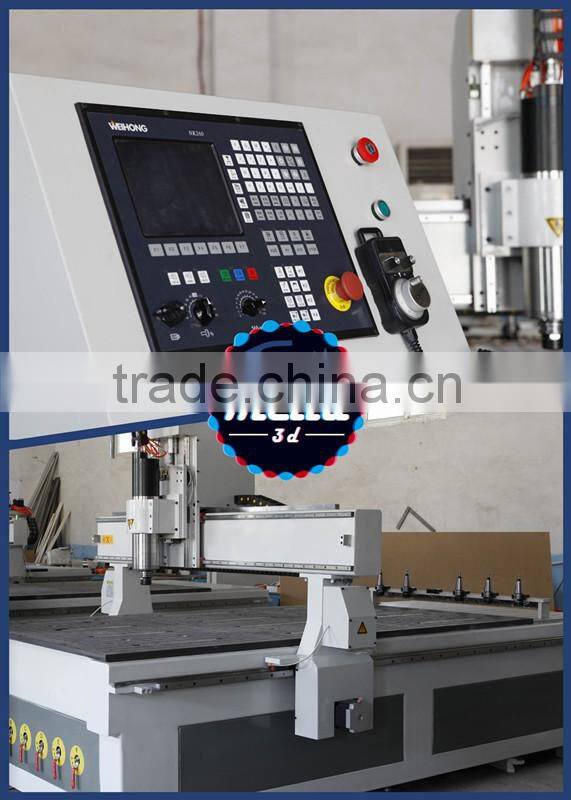professional wood door making ATC cnc router 9kw HSD air cooling spindle
