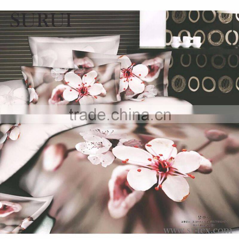 Wholesale 100% cotton kitty printed bedroom bedding fabrics