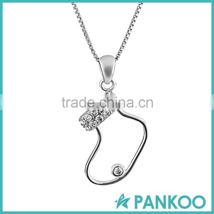 925 sterling silver Christmas Pendant Necklace