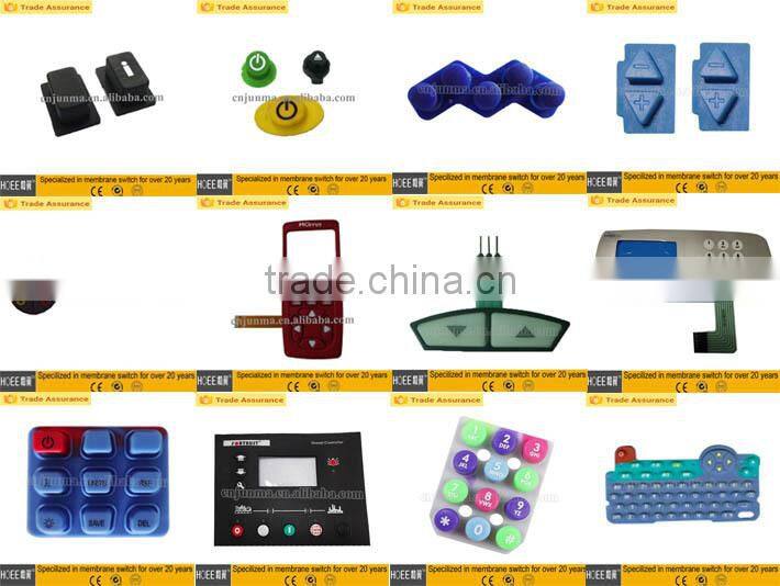 custom made soft lock silicone button rubber keypad