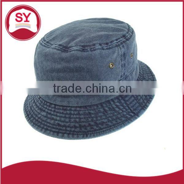 hot sale 100% washed cotton twill bucket hat made in China bucket hat