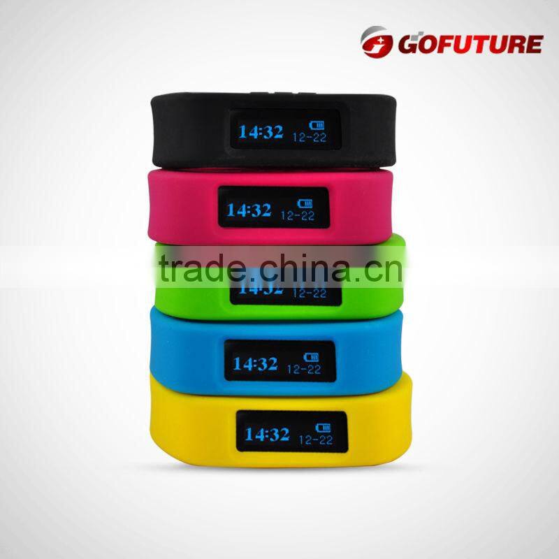 New Products bluetooth sport fitness wristband wireless activity bracelet tracker wristband pedometer with accelerometer