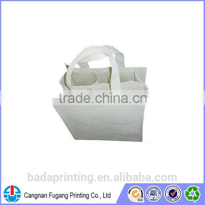Green wine non woven bag for wholesale