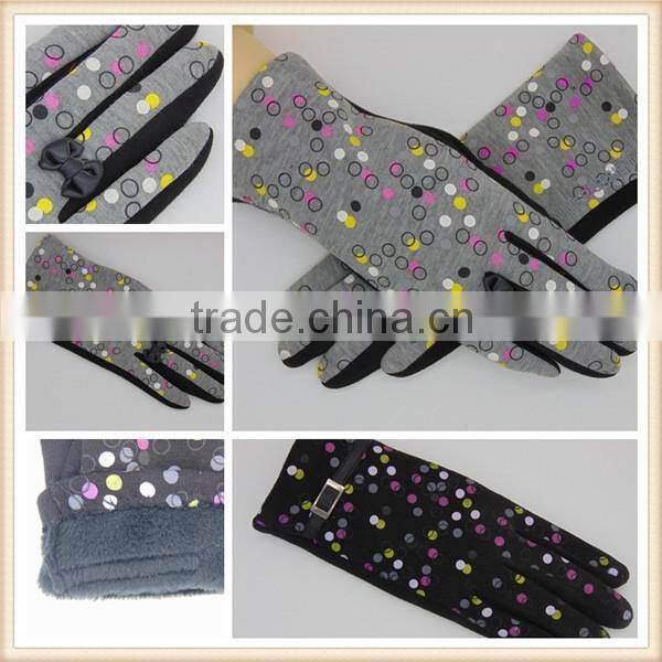 Alibaba Supplier Factory Price Smort Touchscreen Micro-velvet Hand Gloves