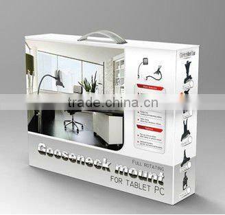 gooseneck mount for tablet pc mtablet desk holder 10" for tablet, multi fuction bracket mount for tablet