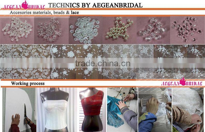 E31 Formal V Neck Short SLeeve Beading Upper Body Ostrich Feather Evening Dresses