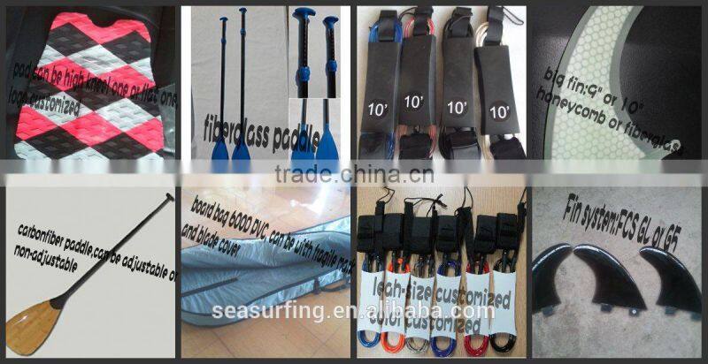 2014 hot and fashion model special design high class durable surfboard newly surfing boards