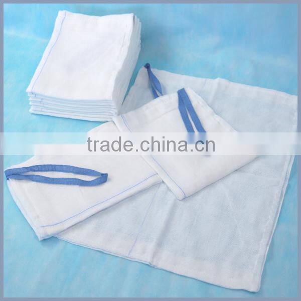18" x 18" 4ply pre washed non sterile abdomial swabs lap sponge