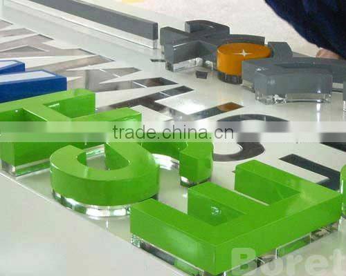 3D acrylic logo, acrylic letters, acrylic logo sign