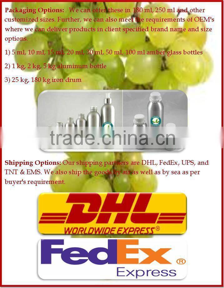 Reliable Supplier for Grapeseed Oil Refined