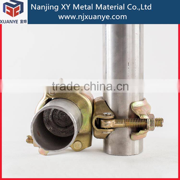 48.3 * 48.3mm pipe clamp Korea Types Pressed tube Couplers