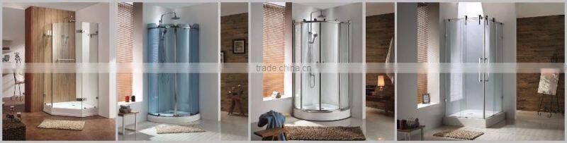 Simple aluminum alloy glass shower room cabinet