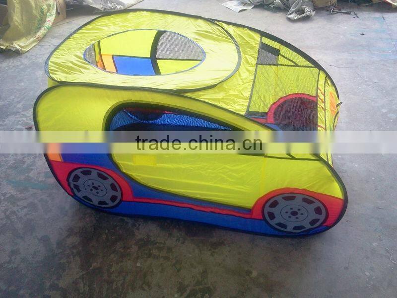 Car shape pop up child play tent