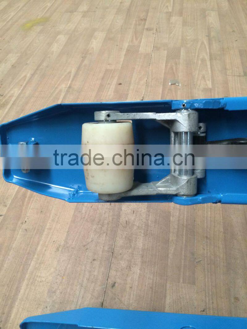 China made 2ton hand paller truck with welding hydraulic