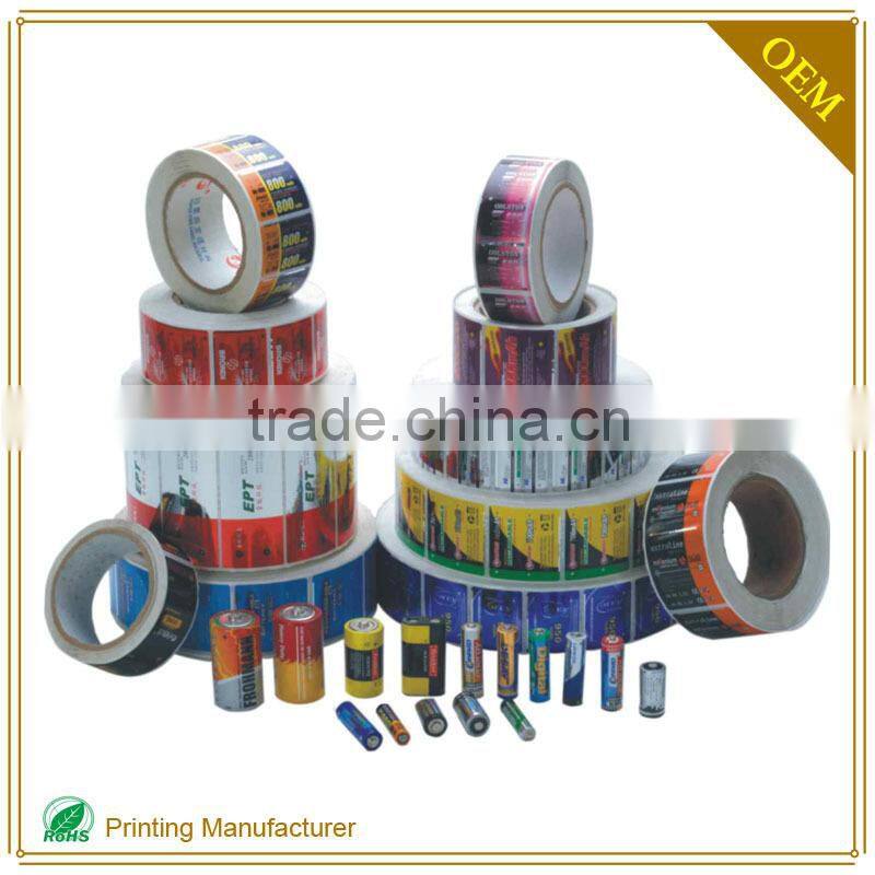 Customed OEM Perfume Label Sticker With LOGO Printing Manufacturer