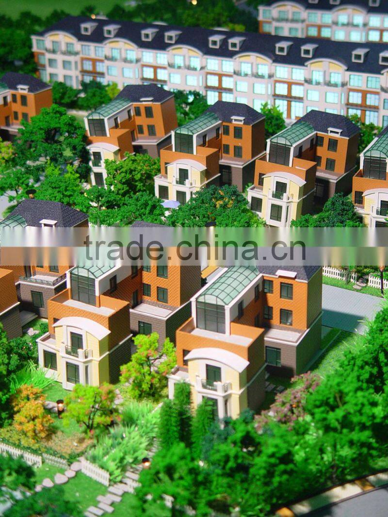 SH Model/ Villa District Building Model Maquette Maker
