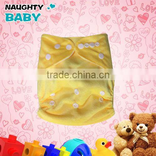 Plain Minkee Modern Pocket baby Cloth Diaper nappy factory