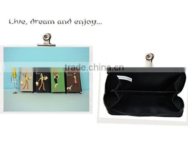 JSMART folded wallet artistic drawing digital printing custom photo bag sublimation
