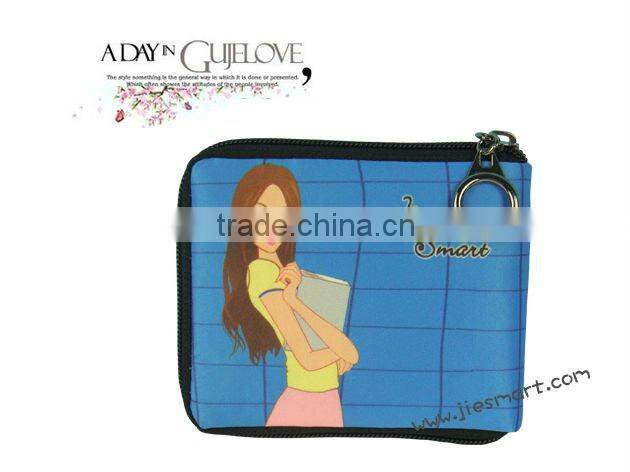 JSMART short wallet design customized sublimation printing