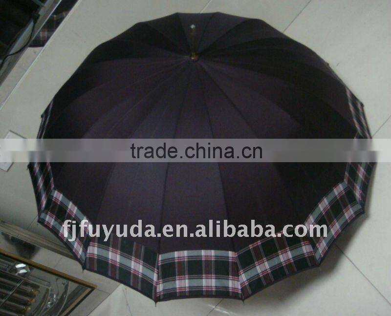 16k good selling strong golf umbrella