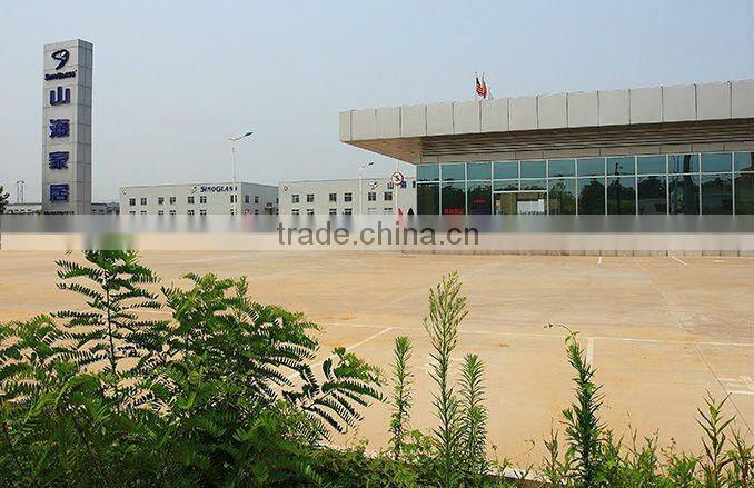 SINOGLASS 1 pc square shape galss spice jar with see-through lid